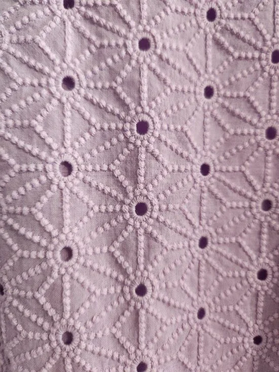 Tuckernuck Women’s Large Lavender Eyelet Sleeveless Folly Dress NWT - Picture 9 of 9
